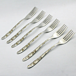 6 Pieces Stainless Steel Table Fork Set - D02