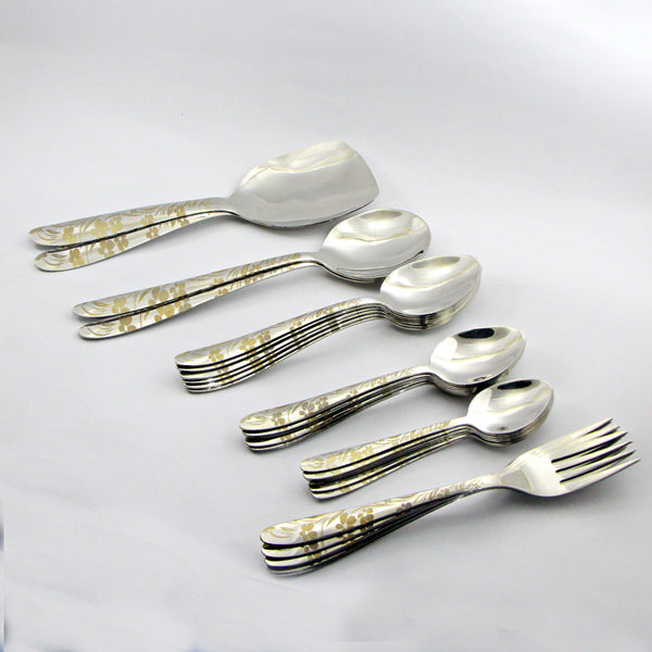 29 Pieces Stainless Steel Cutlery Set - D02