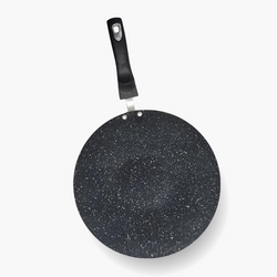 Black Non Stick Marble Coated Griddle/Tawa [Premium Quality]