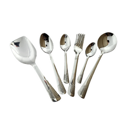 Premium Quality Stainless Steel Cutlery Set - D09 [6 Person Serving]