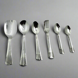 Premium Quality Stainless Steel Cutlery Set - D09 [6 Person Serving]