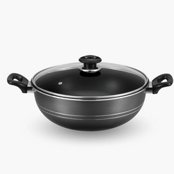 Black Classic Non Stick Wok/Karahi