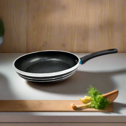 Black Non Stick Marble Coated Forged Frypan