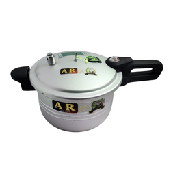 Premium Quality Aluminum Pressure Cooker with Long Bakelite Handles