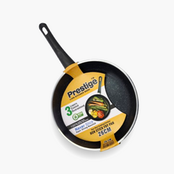 Black Non Stick Marble Coated Forged Frypan