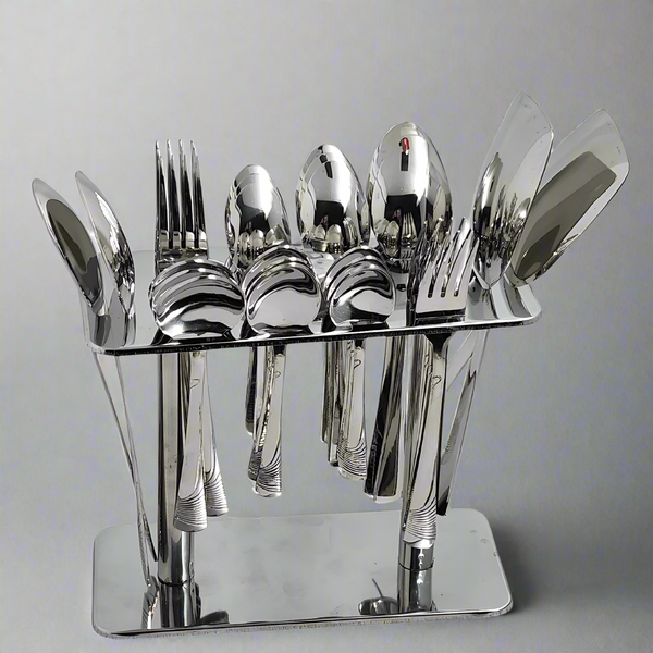 Premium Quality Stainless Steel Cutlery Set - D09 [6 Person Serving]