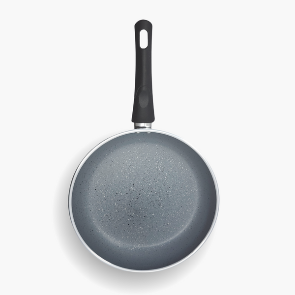 Gray Non Stick Marble Coated Forged Frypan