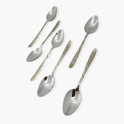 Stainless Steel Cutlery Set - D07 [6 Person Serving]