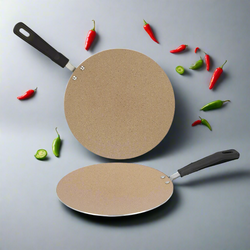 Beige Non Stick Marble Coated Griddle/Tawa [Premium Quality]