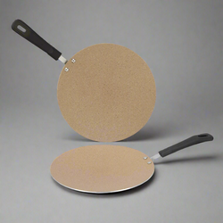 Beige Non Stick Marble Coated Griddle/Tawa [Premium Quality]